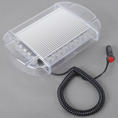 24W Warning Mini Light Bar Strobe Light with 6pcs 4-LED Bars, Yellow Light