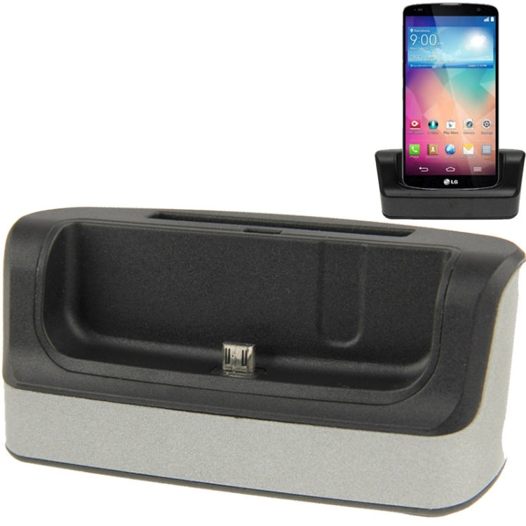 OTG USB Sync Battery Charger Dock Holder with External Mouse Keyboard Function  , For LG Optimus G Pro 2