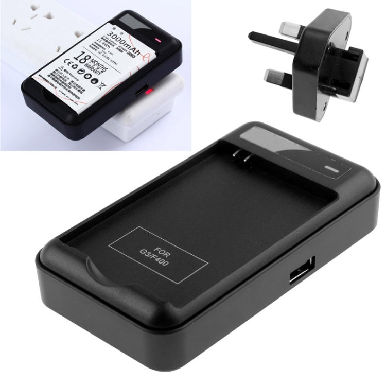 Universal USB Output Style Battery Charger for LG G3 / D850 / D851 / D855
