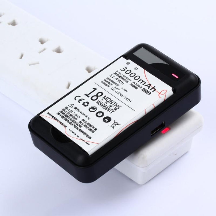 Universal USB Output Style Battery Charger for LG G3 / D850 / D851 / D855