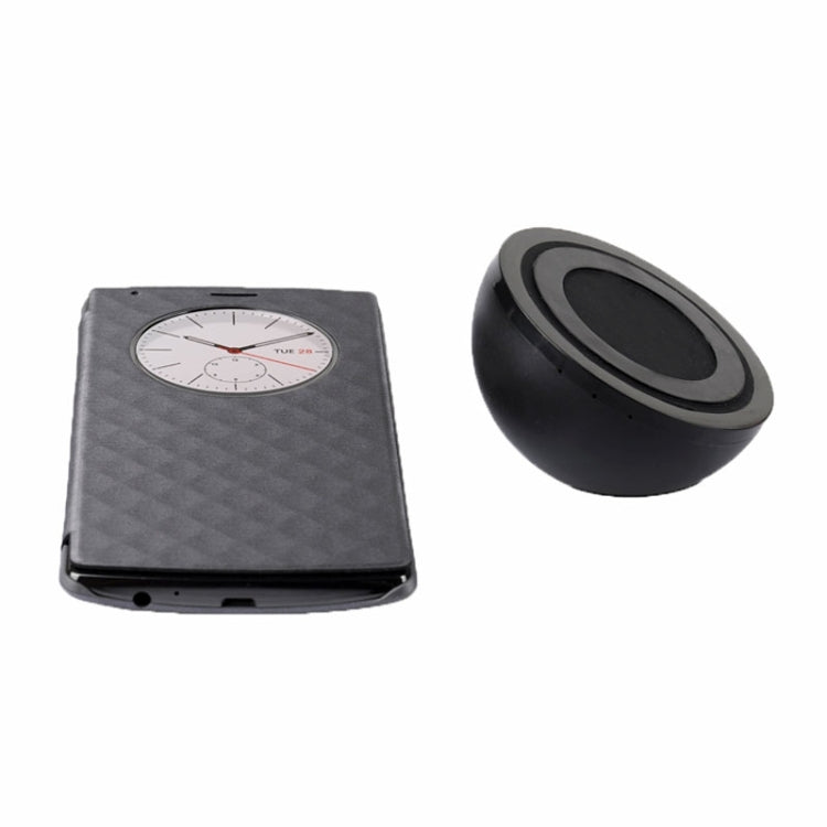 Q8 Wireless Charger Transmitter + Wireless Charger Receiver & Leather Back Cover Replacement Case with Call Display & NFC Function Charger Kit for LG G4 / H815
