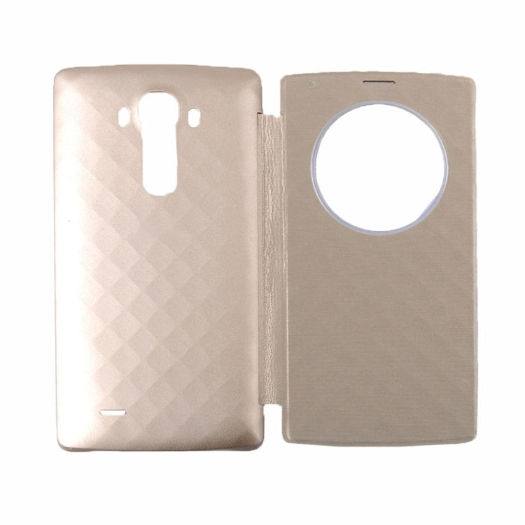 Q8 Wireless Charger Transmitter + Wireless Charger Receiver & Leather Back Cover Replacement Case with Call Display & NFC Function Charger Kit for LG G4 / H815