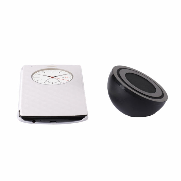 Q8 Wireless Charger Transmitter + Wireless Charger Receiver & Leather Back Cover Replacement Case with Call Display & NFC Function Charger Kit for LG G4 / H815