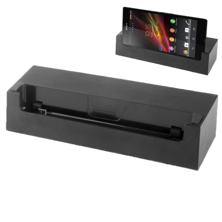 Desktop Charging Cradle for Sony Xperia SP / M35h(Black)
