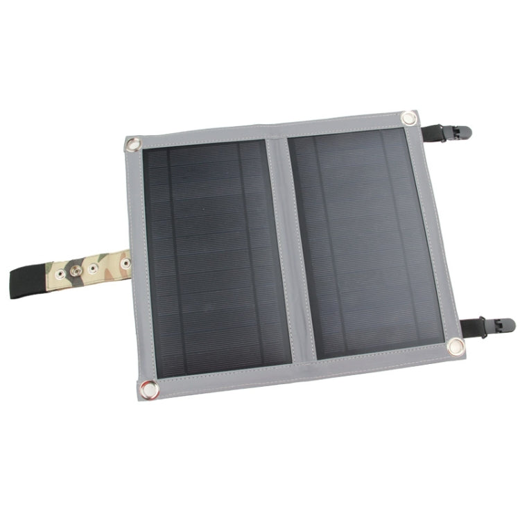 10W Portable Folding Solar Panel / Solar Charger Bag with Clips for Laptops / Mobile Phones
