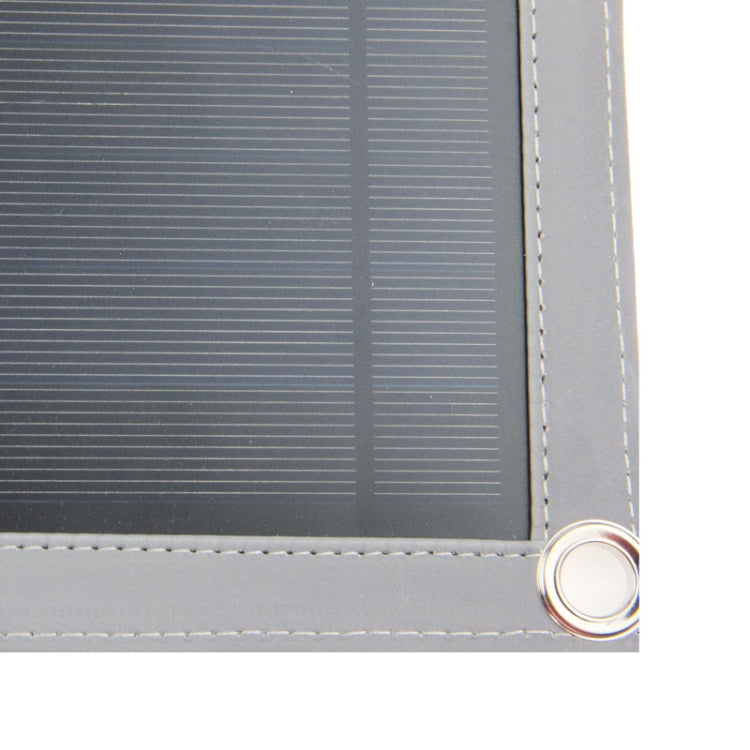 10W Portable Folding Solar Panel / Solar Charger Bag with Clips for Laptops / Mobile Phones