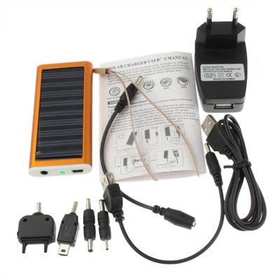1350mAh Solar Charger for Mobile phone, Digital camera, PDA, MP3/MP4 Player