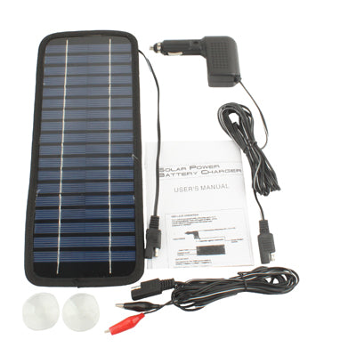 3.5W Portable Solar Power Battery Car Charger