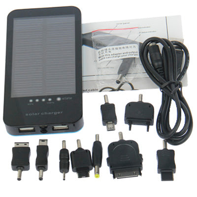 Smart Solar Charger for iPhone / Mobile Phone / MP3 / MP4 / Digital Camera, Battery Capacity: 3600mAh