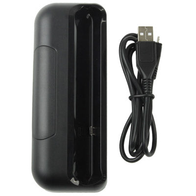 Desktop Charging Cradle with Micro USB Sync Data Function for HTC One X / Edge (S720e)(Black)