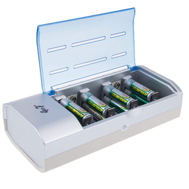 Digital Universal Charger for D /C / AA / AAA / 9V Batteries (Not Include Batteries)