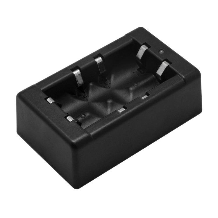 Battery Charger for 16340 / CR123A / 18650 / 17670, Output: 5.5V/ 450mA, US Plug(Black)
