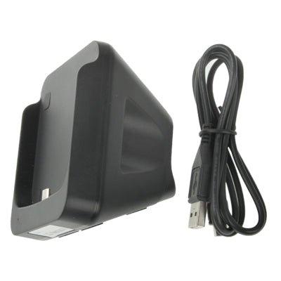 Desktop Charging Cradle with Micro USB Sync Data Function for LG Nexus 4 / E960(Black)