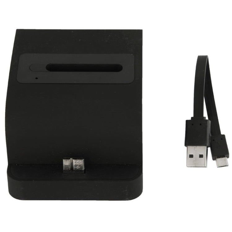 2 in 1 Data Sync Charging Dock Cradle with Spare Battery Slot for Galaxy S5 / G900 (Black)
