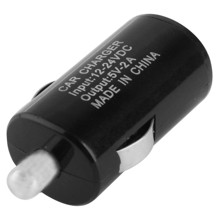 USB Car Charger for HTC Desire Q / One / M7 / Butterfly / 8X / One X / Other Mobile Phones(Black)