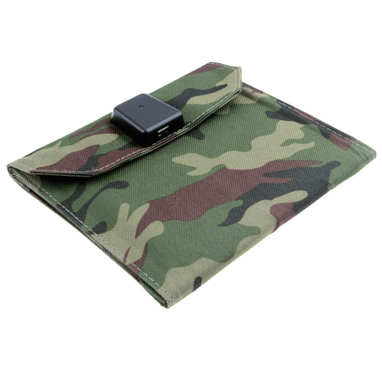 7W Portable Folding Solar Panel / Solar Charger Bag for Laptops / Mobile Phones