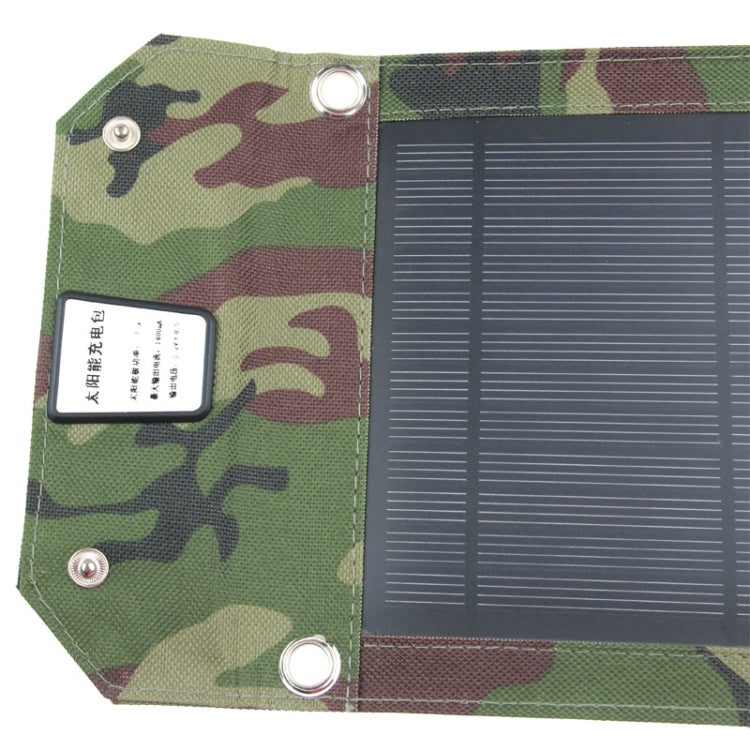 7W Portable Folding Solar Panel / Solar Charger Bag for Laptops / Mobile Phones