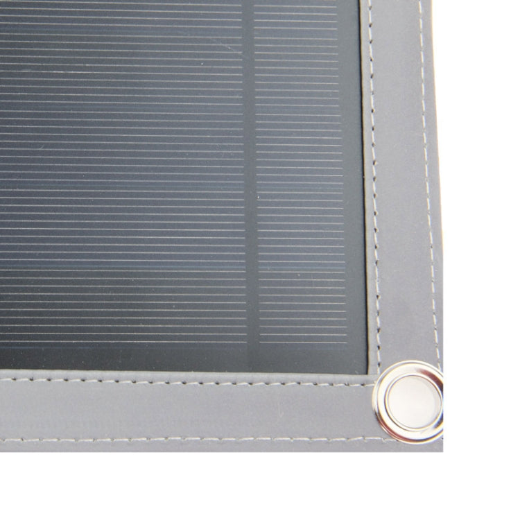 5W Portable Folding Solar Panel / Solar Charger Bag with Clips for Laptops / Mobile Phones