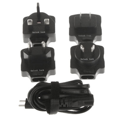 4 in 1 Plug Adapter, Travel Power Adaptor with  EU Plug, AU Plug, UK Plug, US Plug
