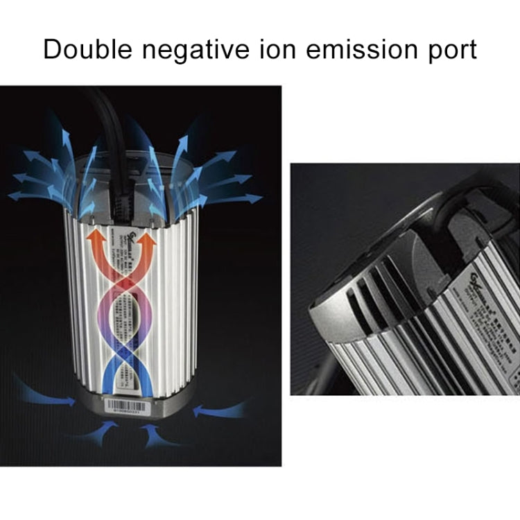 200W DC 12V to Ion-AC 220V Power Inverter with Dual USB Ports(Silver)