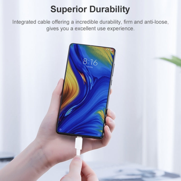 1m USB 2.0 to USB-C / Type-C 3.1 Cable(White)