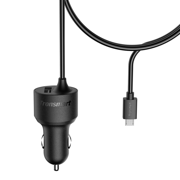 Tronsmart TS-CCFM 2.4A Max Micro USB Qualcomm Quick Charge 2.0 Smart Identification Car Charger for Tablets / Phones