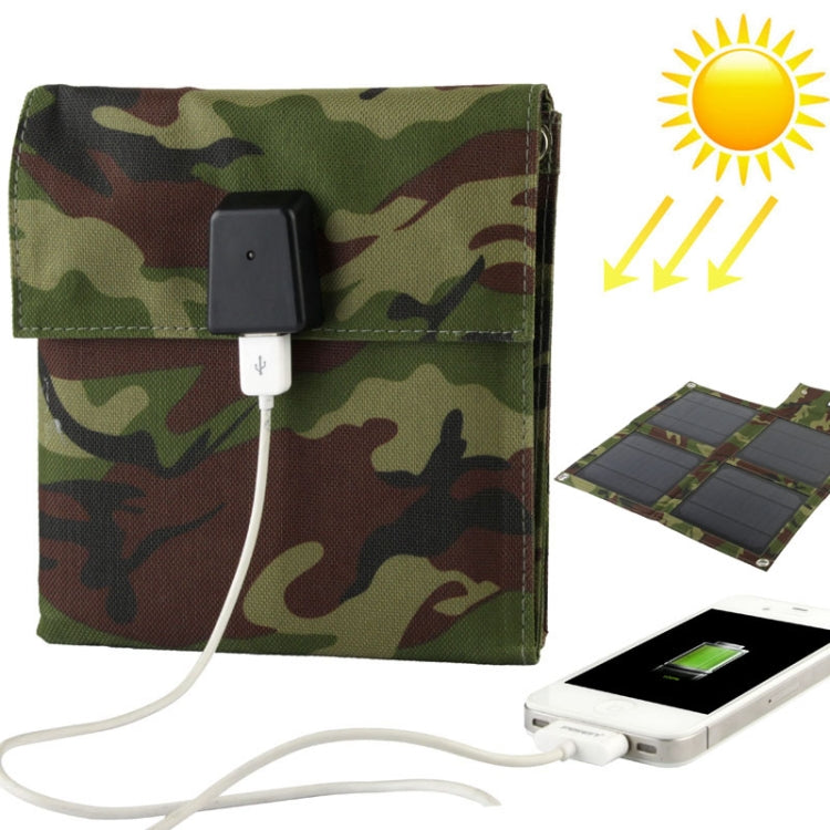 10W Portable Folding Solar Panel / Solar Charger Bag for Laptops / Mobile Phones