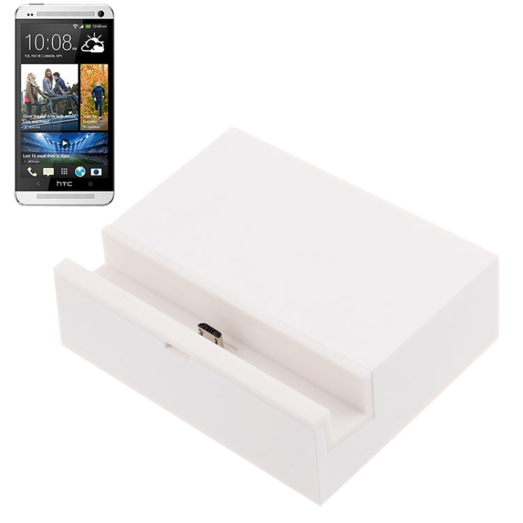 Desktop Charging Cradle with Micro USB Sync Data Function for HTC One M8