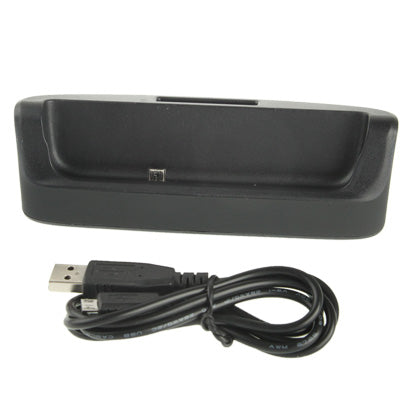Desktop Charger Cradle with Battery Slot for Blackberry Q10