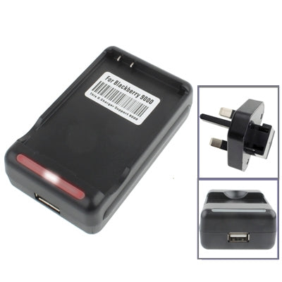 Universal USB Output Style Battery Charger for Blackberry 9000
