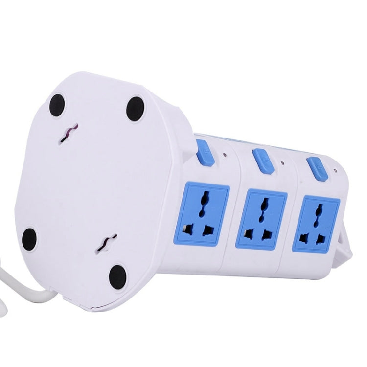 3 Layers with 12 US Outlets and 6 USB Ports Smart Power Sockets, Overload Protector, US Plug, Cable Length: 1.5M