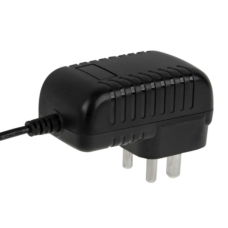 South Africa Plug AC 100-240V to DC 6V 2A Power Adapter, Tips: 5.5 x 2.1mm, Cable Length: about 1.2m(Black)