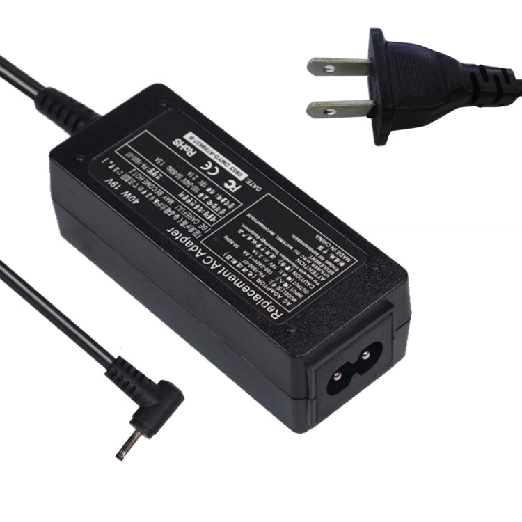 19V 2.1A 40W 2.5x0.7mm Power Supply Adapter Charger for Asus N17908 / V85 / R33030 / EXA0901 / XH Laptop