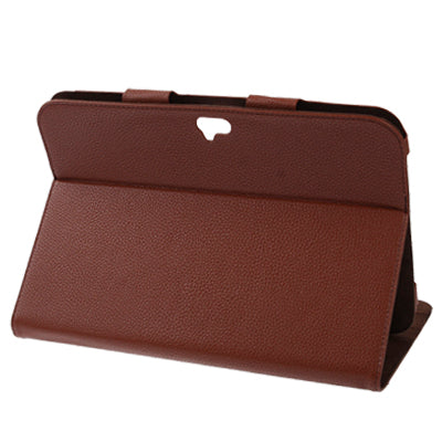 Flip Litchi Texture Leather Case with Holder for Google Nexus 10