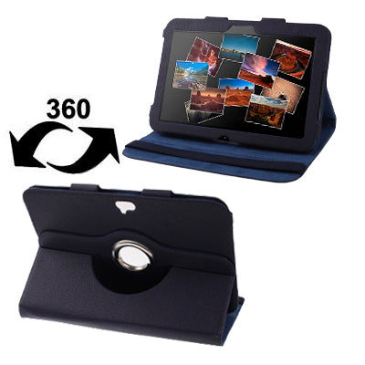 Lichee Texture Leather Case with Holder & Rotate 360 Degrees for Google Nexus 10