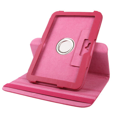 Lichee Texture Leather Case with Holder & Rotate 360 Degrees for Google Nexus 10