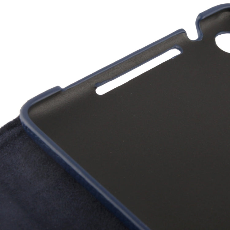 360 Degrees Rotation Litchi Texture Leather Case with 2-angle Holder for Google Nexus 7 (2013 Version),