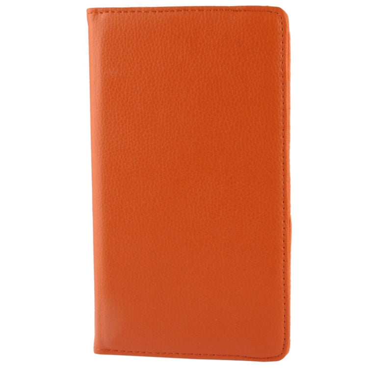 360 Degrees Rotation Litchi Texture Leather Case with 2-angle Holder for Google Nexus 7 (2013 Version),