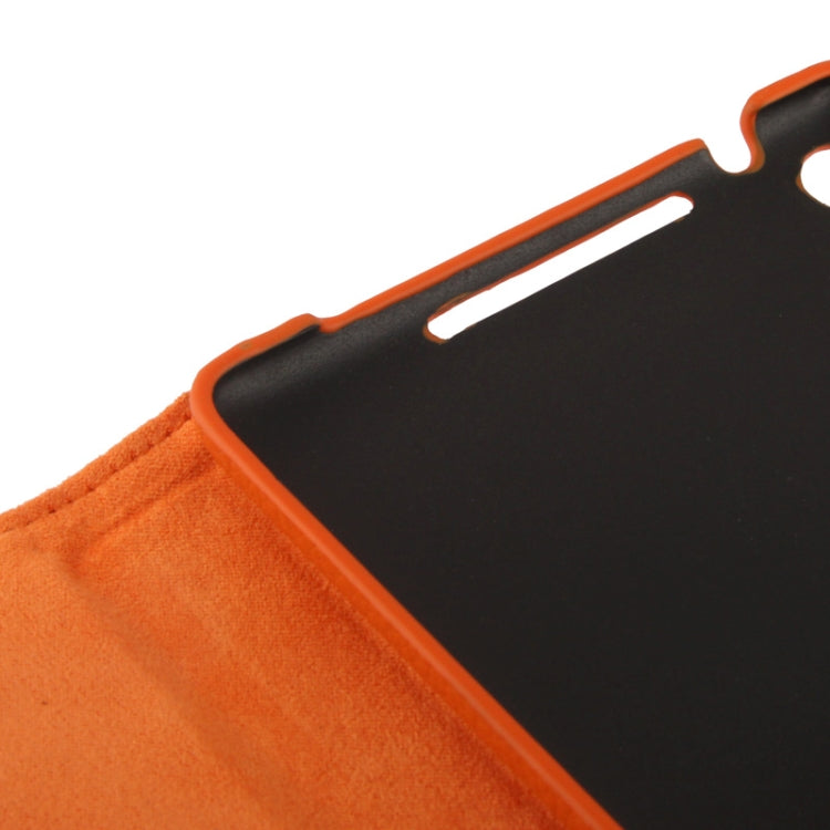 360 Degrees Rotation Litchi Texture Leather Case with 2-angle Holder for Google Nexus 7 (2013 Version),