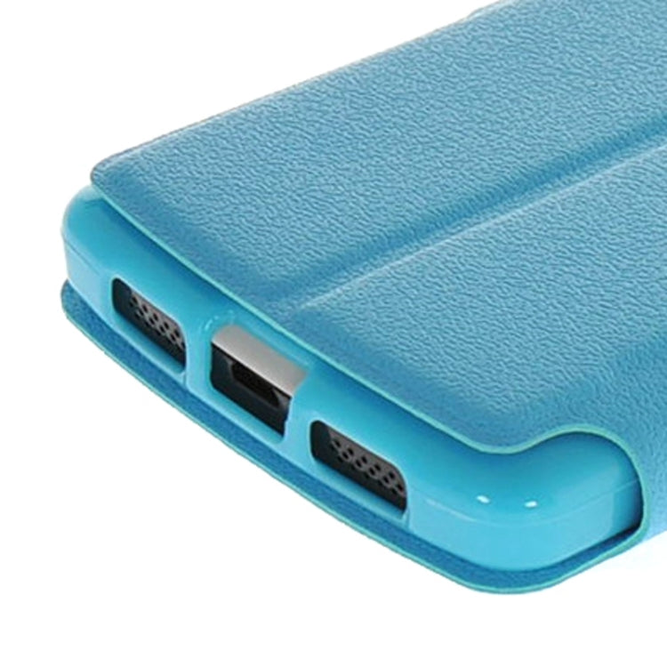 Horizontal Flip Leather Case with Call Display ID & Holder for Google Nexus 5 / D821