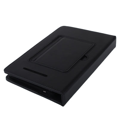 2 in 1 Bluetooth 2.0 Silicone Keyboard + Folding Leather Tablet Case with Holder for Google Nexus 7(Black)