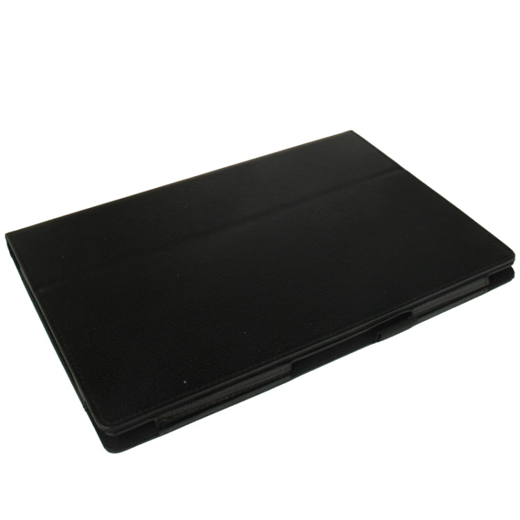 Litchi Texture Leather Case with Holder for Sony Xperia Tablet Z / 10.1