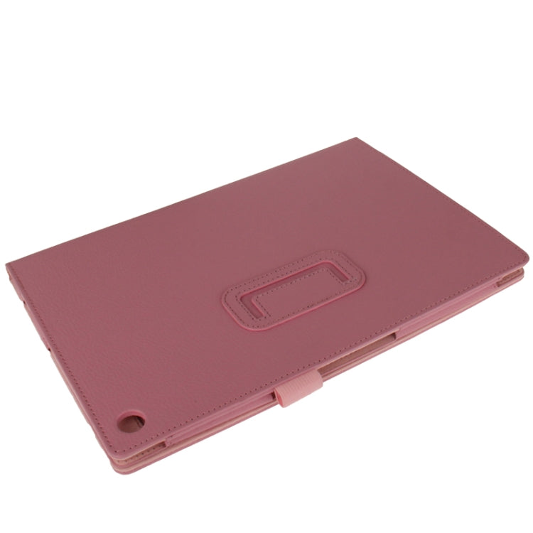 Litchi Texture Leather Case with Holder for Sony Xperia Tablet Z / 10.1