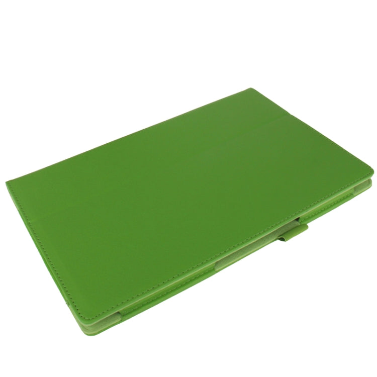 Litchi Texture Leather Case with Holder for Sony Xperia Tablet Z / 10.1