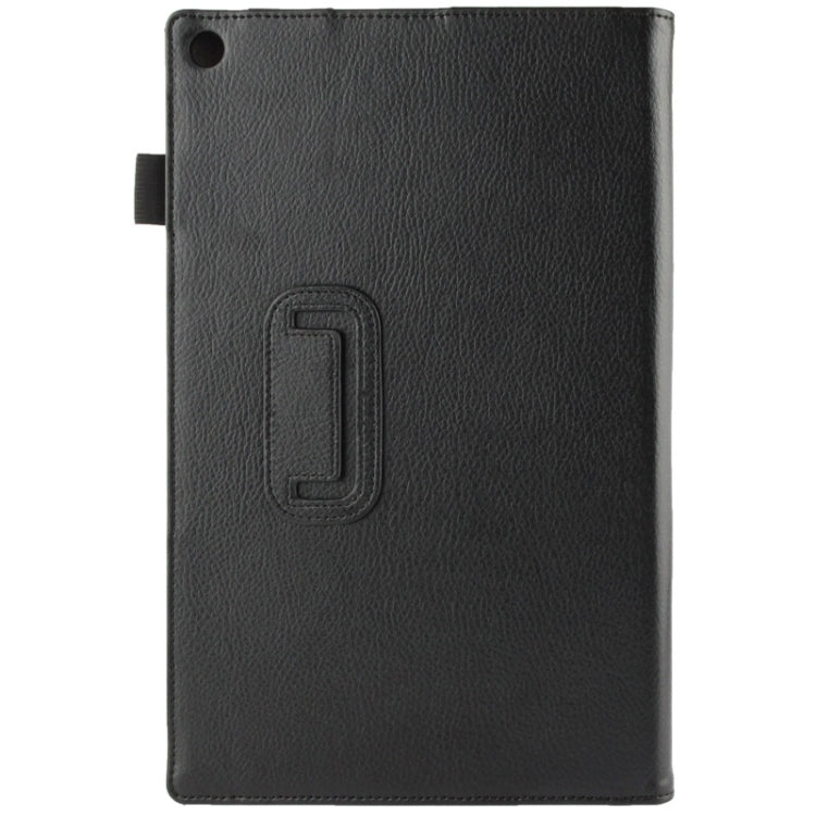 Litchi Texture Leather Case with Holder for Sony Xperia Tablet Z2 10.1