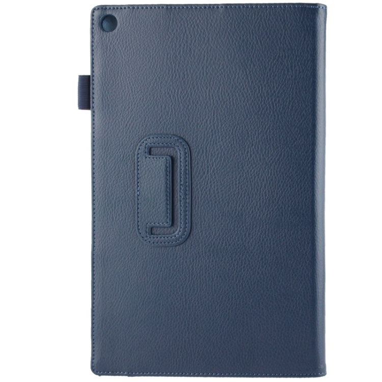 Litchi Texture Leather Case with Holder for Sony Xperia Tablet Z2 10.1