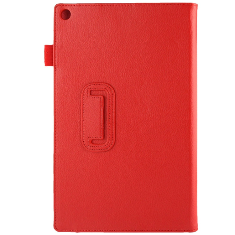 Litchi Texture Leather Case with Holder for Sony Xperia Tablet Z2 10.1