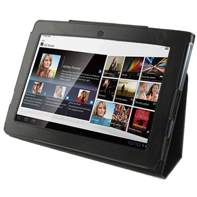 Leather Case with Holder for Sony Tablet S / S1