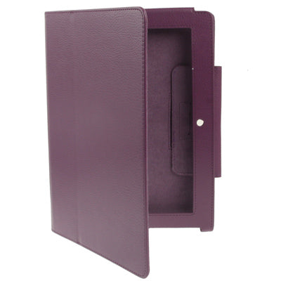 Leather Case with Holder for Sony Tablet S / S1