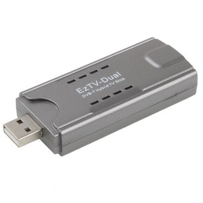 Dual (DVB-T/Analog TV) USB 2.0 Hybrid stick, Support MPEG-4 compression format, Only can be used in Europe